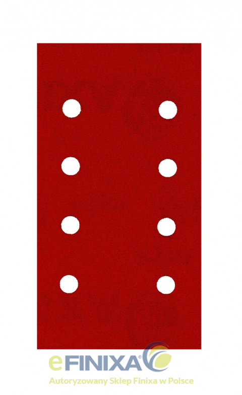 Finixa SPSA arkusz ścierny na rzep 70x127mm P60 Finixa SPSA arkusz ścierny na rzep 70x127mm P60
